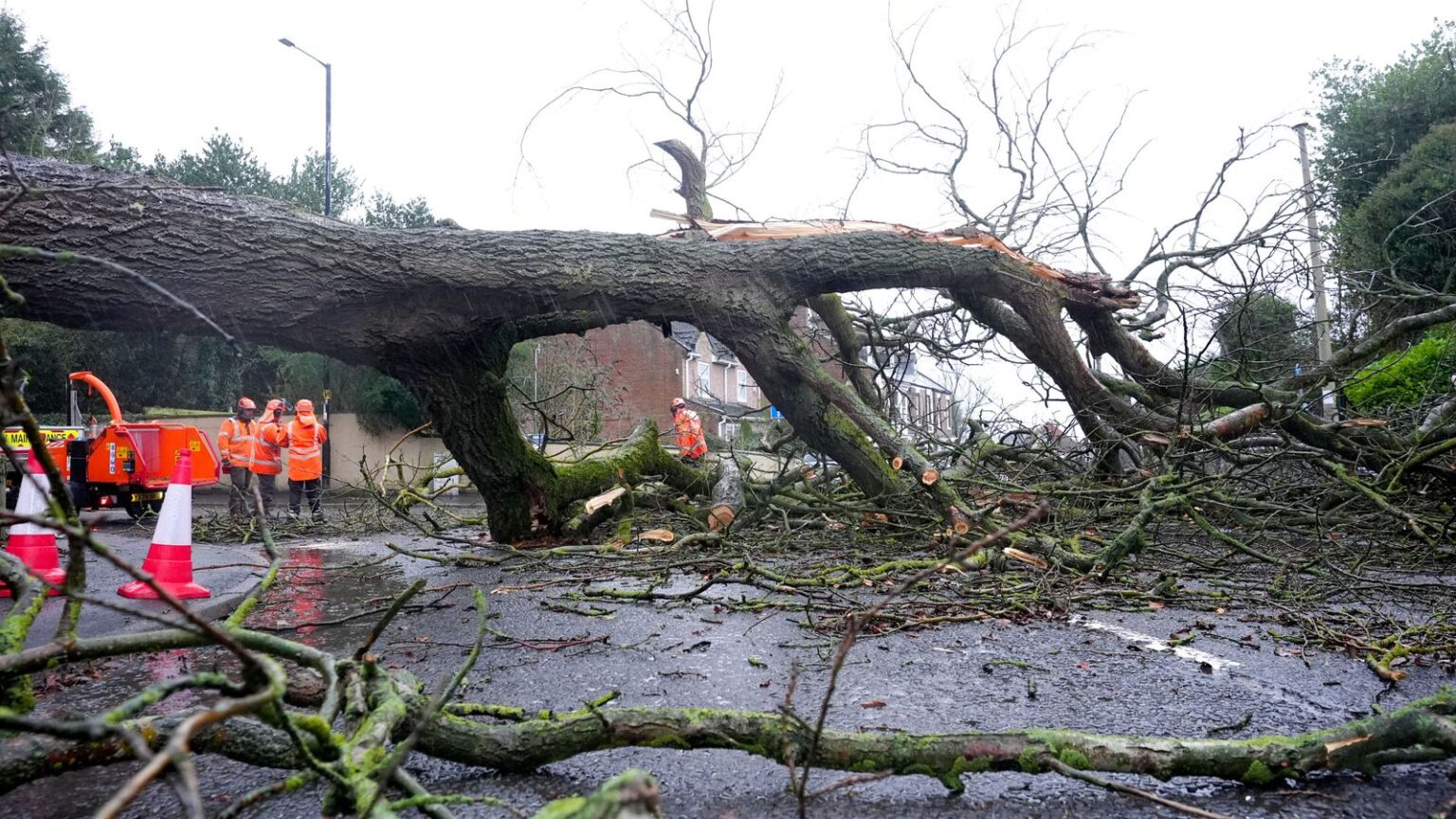 Storm Chandra in pictures as UK and Ireland lashed with heavy rain and strong winds | UK News Storm Chandra in pictures as UK and Ireland lashed with heavy rain and strong winds | UK News