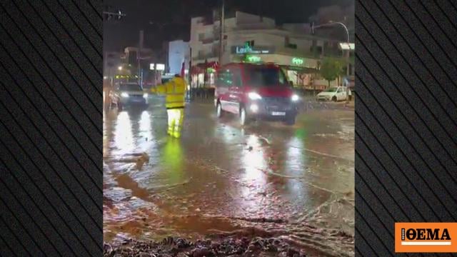 Woman dead in Ano Glyfada, swept away by the waters and trapped under a car