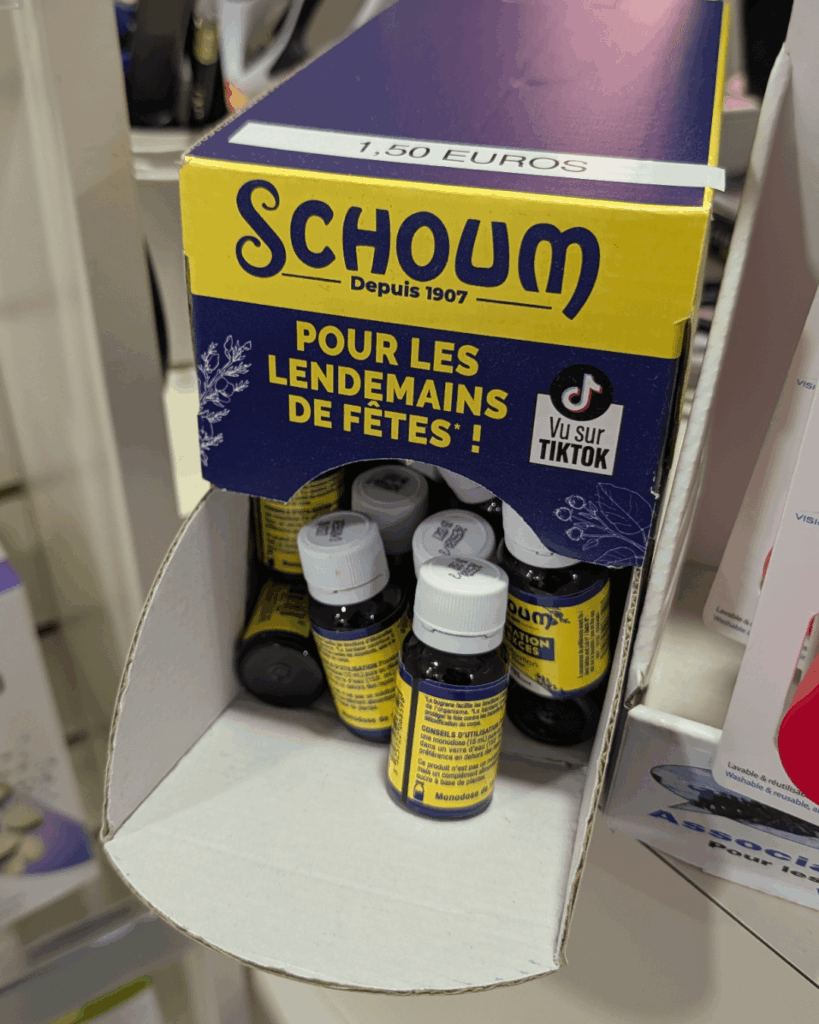 Am I dreaming? Seen at the pharmacy. It has become a selling point to say: seen on TikTok?