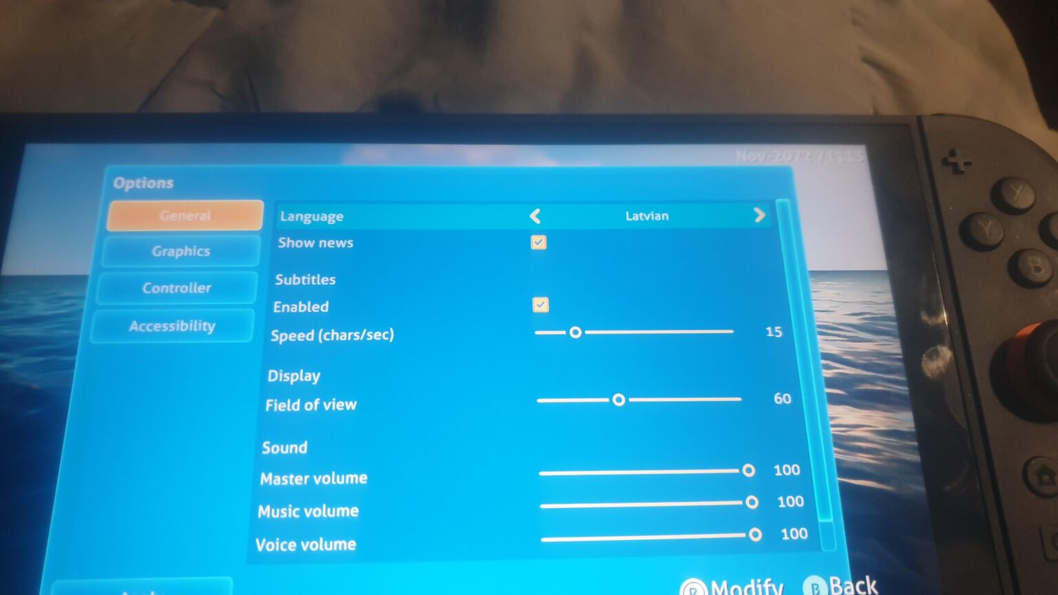 It caught me off guard