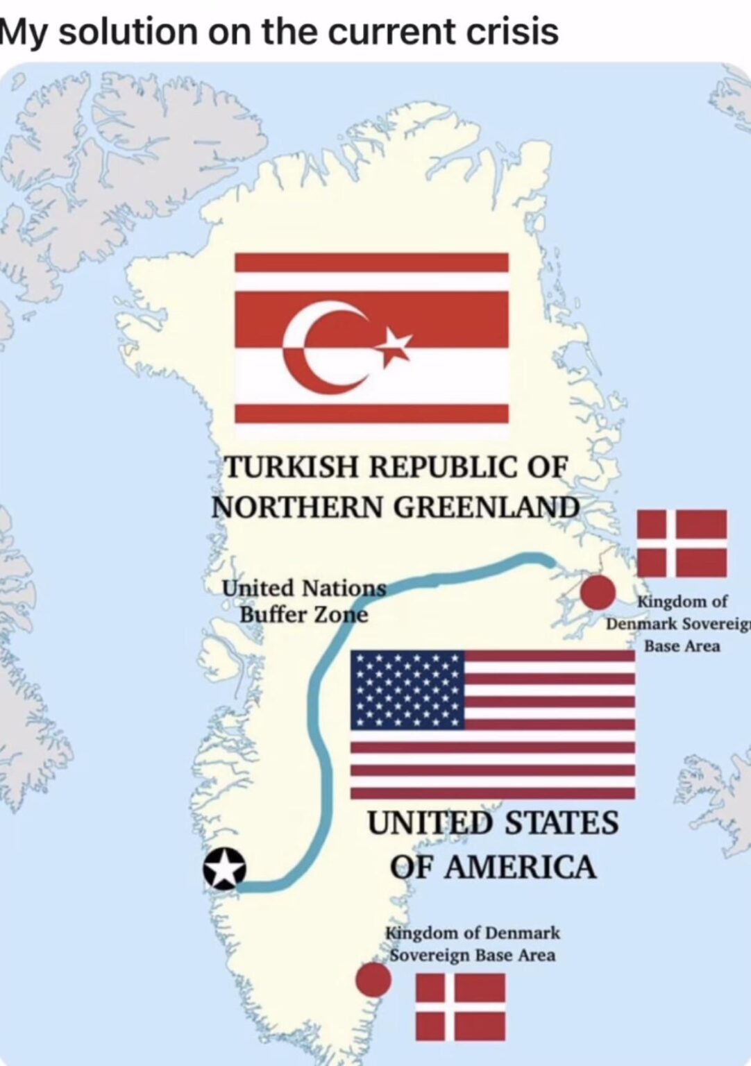 Since USA is thinking about taking Greenland..