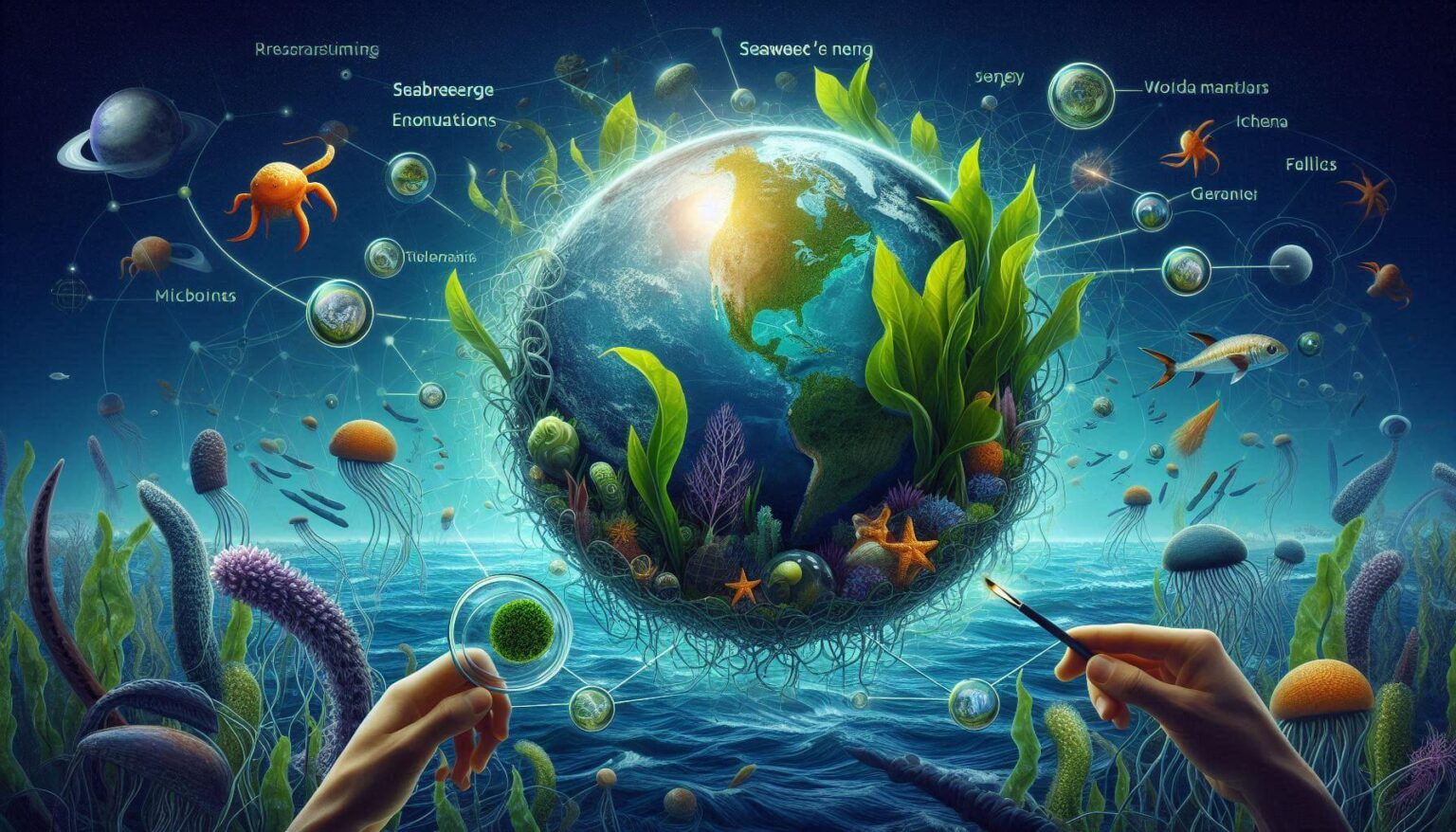 Seaweed might actually become a serious solution for energy, food, and climate.