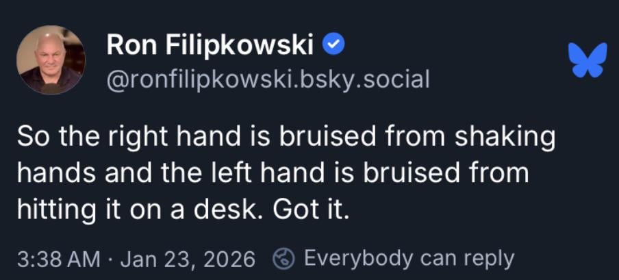 Pedo Assolini’s ego is still limping after Carney and Macron told him the scariest word in diplomacy: “NO!”