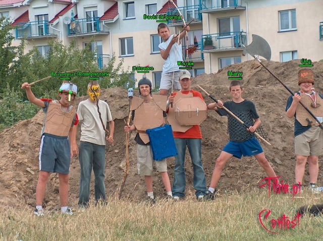 Year 2005 - competition on Tibia in real life