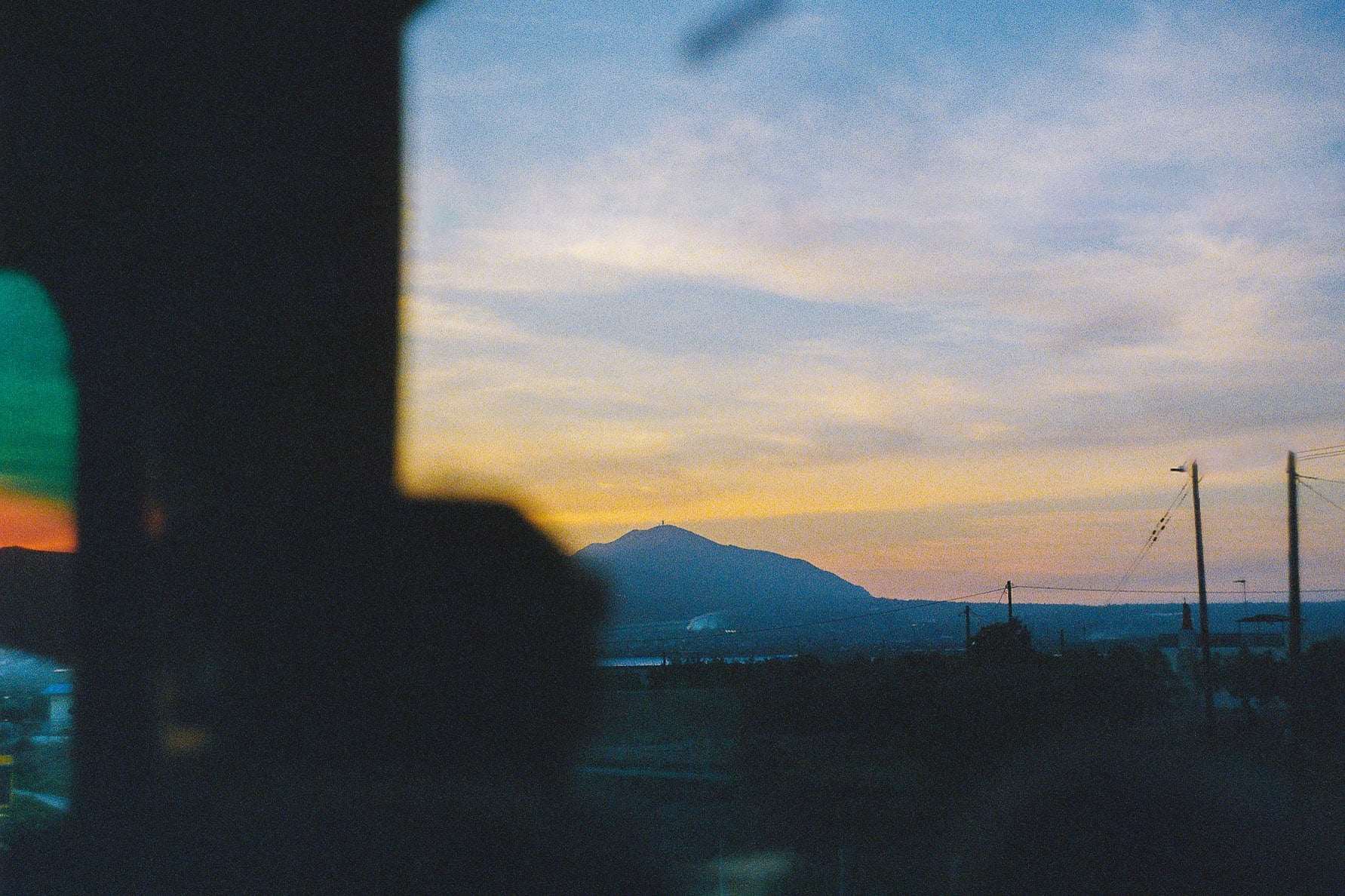 travel sunset greece