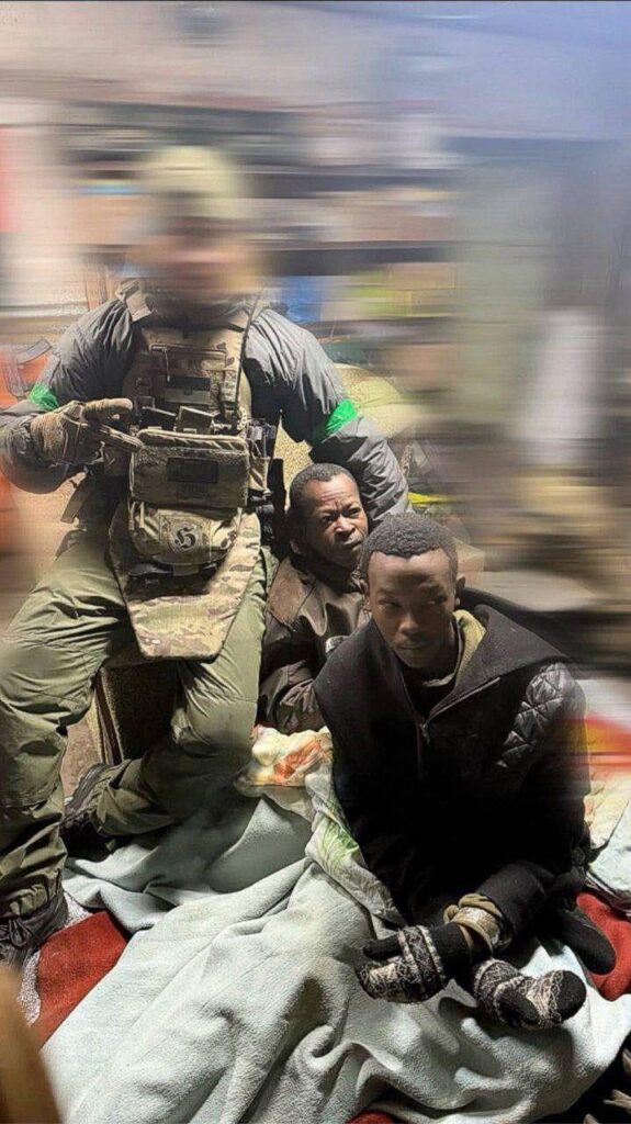 African mercenaries recruited by Russia to wage war against Ukraine, who were lucky to survive and to end up in captivity. Published 21.01.2026