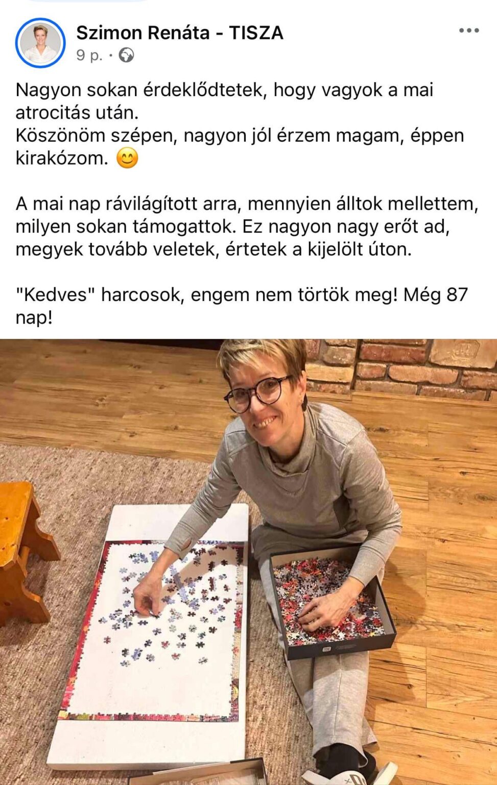 The TISZA representative who was attacked today is now happily extricating himself, the pro fighters have failed again