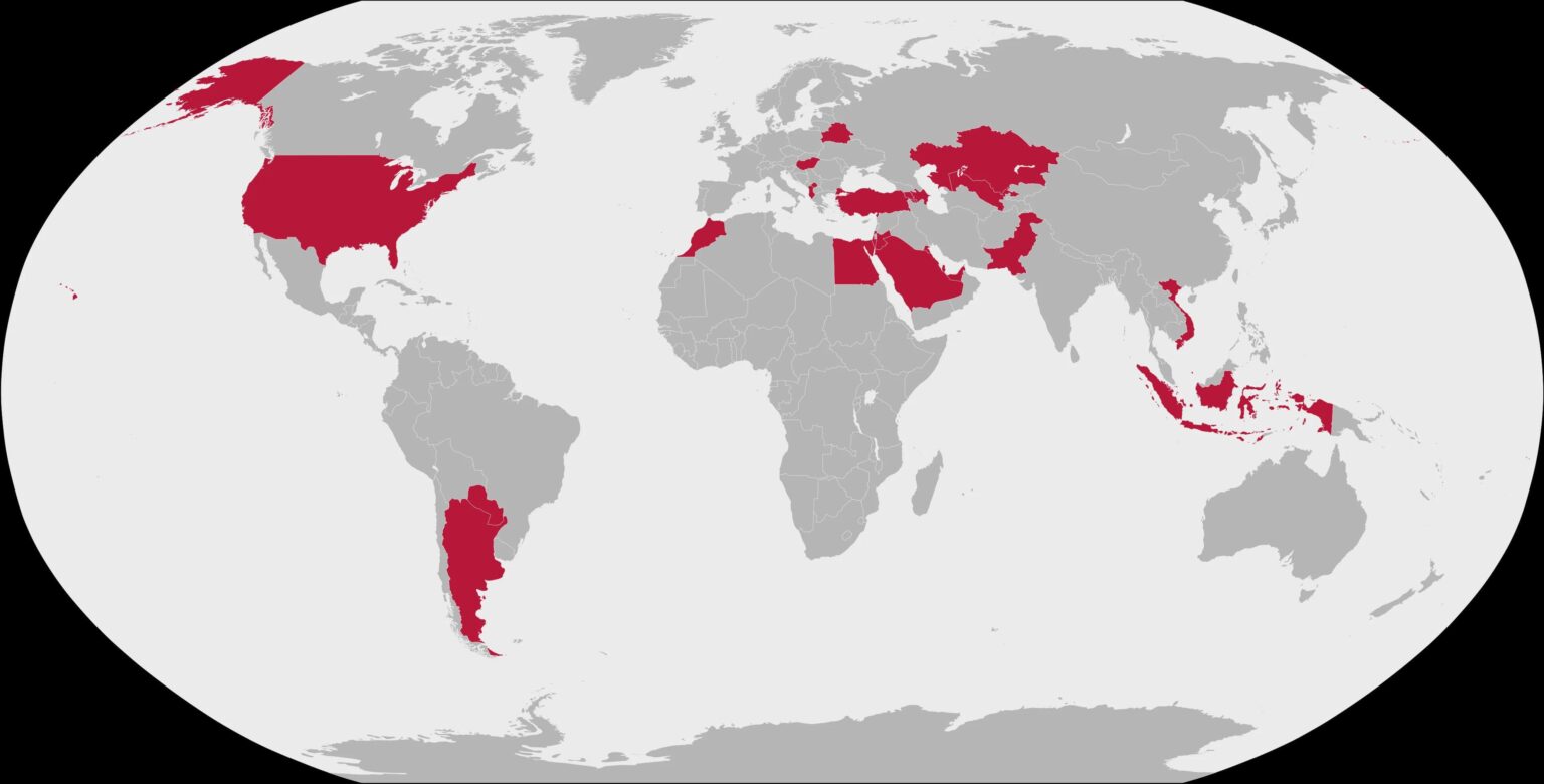 Countries in Trump's Peace Council