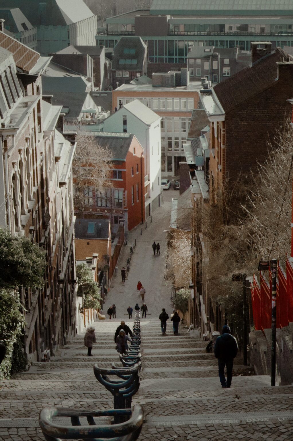 Montagne de Bueren, Liége Belgium Montagne de Bueren, Liége Belgium