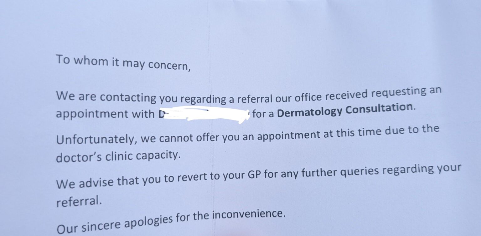 This is Irish healthcare