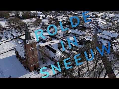I took some drone footage of the snow. Couldn't resist. Rolde (near Assen, Drenthe)