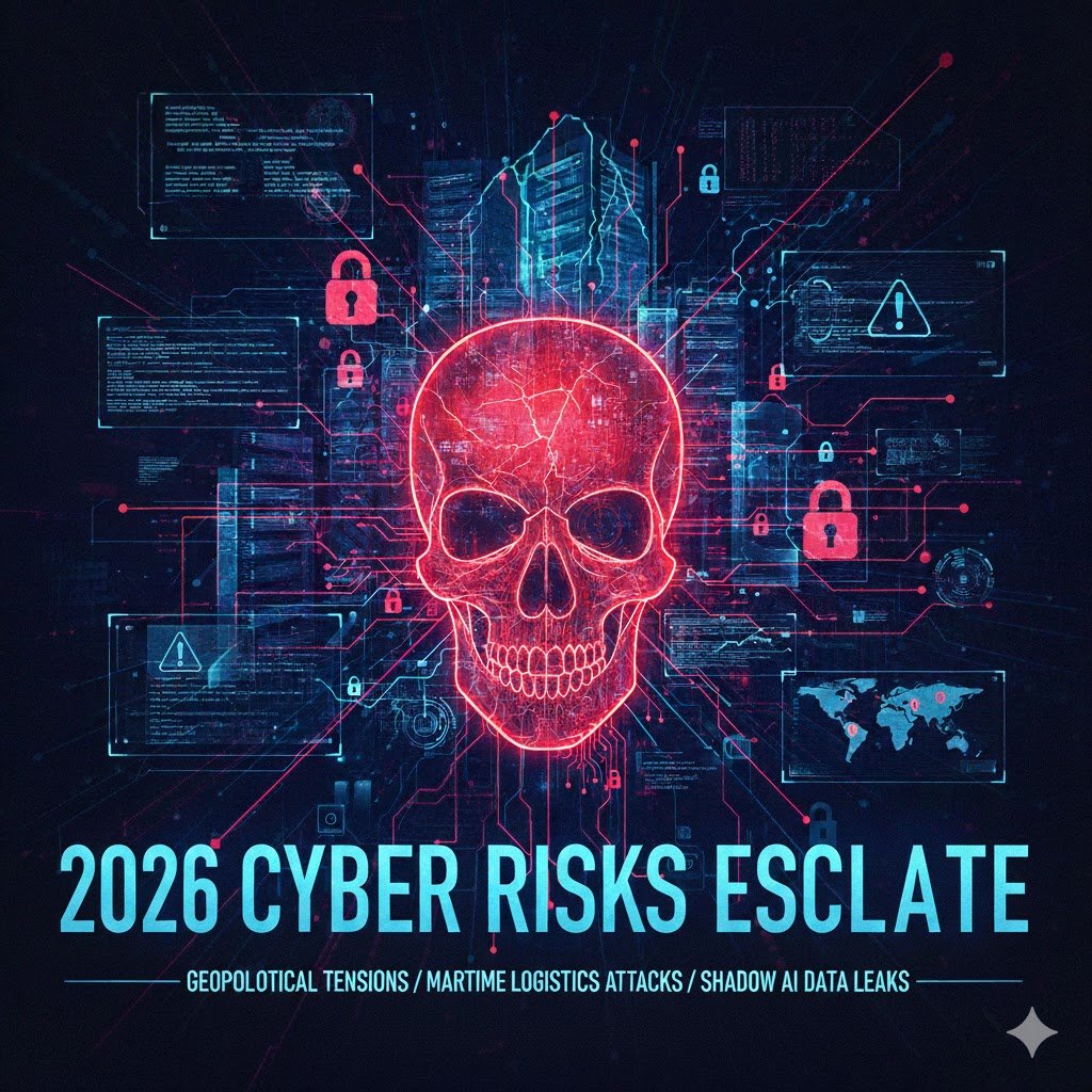 Cyber Risk in 2026: Geopolitics, Supply Chains and Shadow AI Redefine Resilience