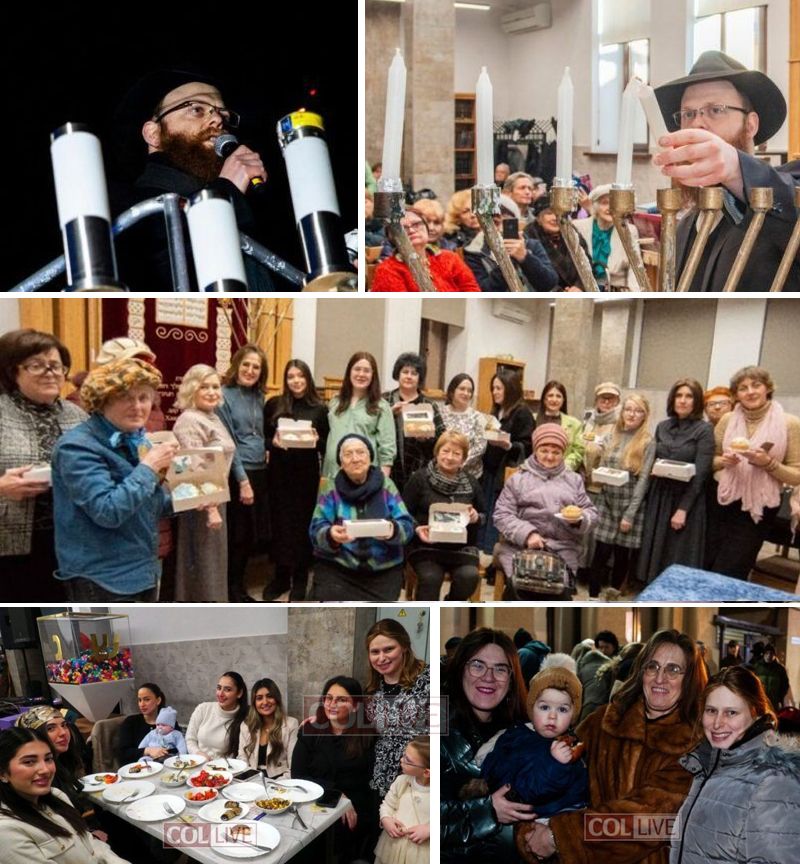 20 Chanukah Events Mark Jewish Life Across Moldova