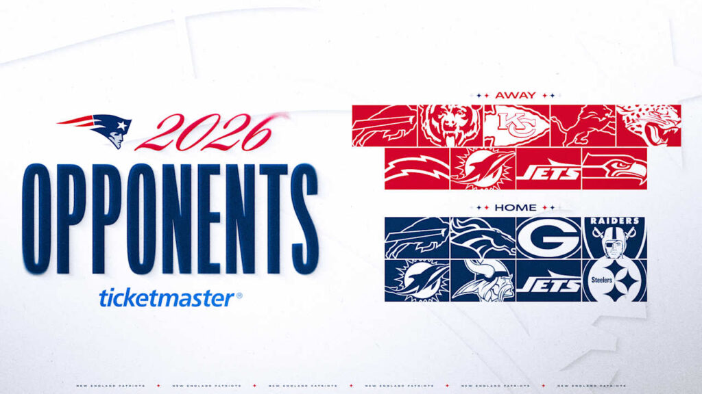 New England Patriots Finalize 2026 Opponents