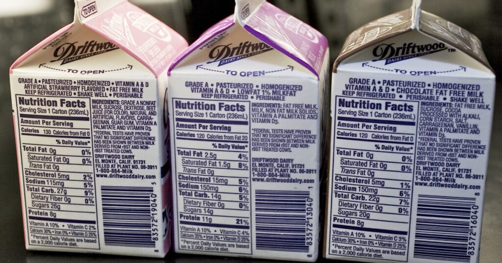 New school milk rules could reverberate through economy, military readiness