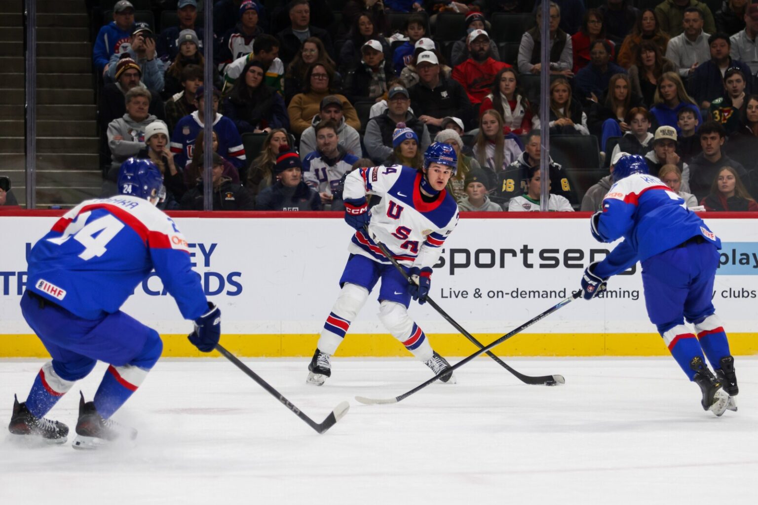 Photos: USA, Slovakia World Junior Championship hockey on Dec. 29, 2025 - Post Bulletin