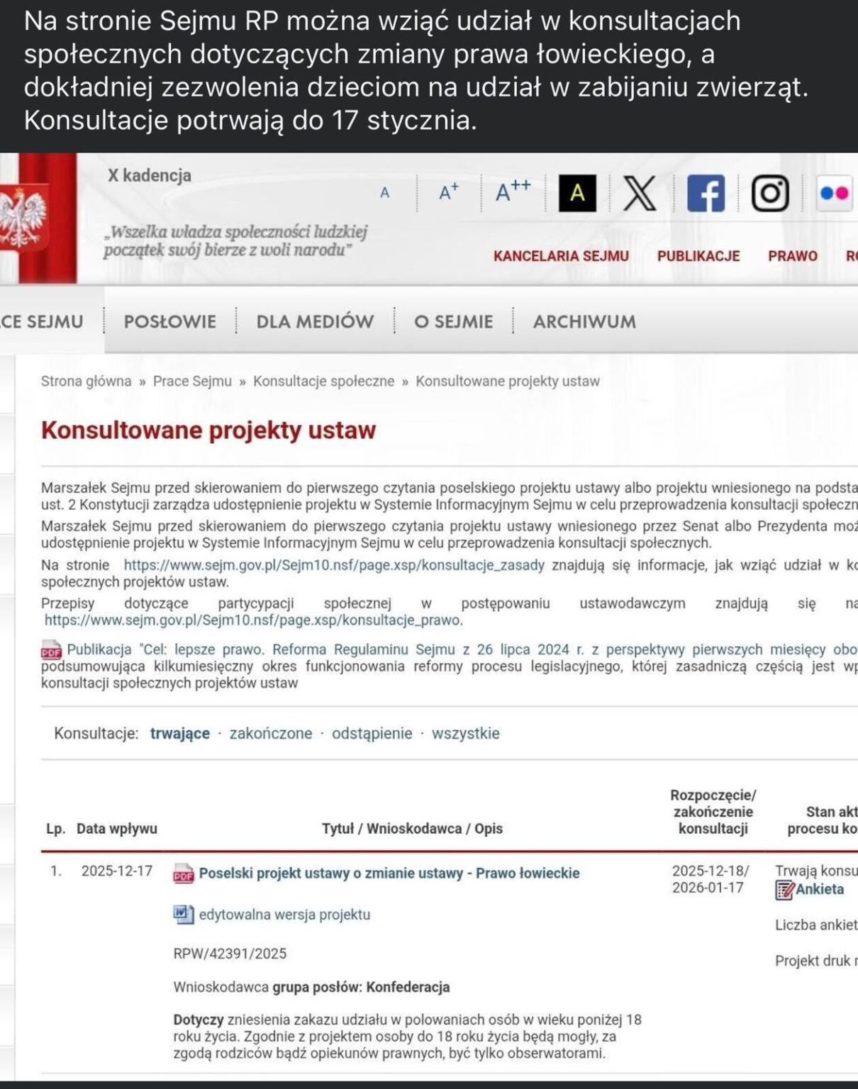 You can enter, log in with a trusted profile and say what you think.