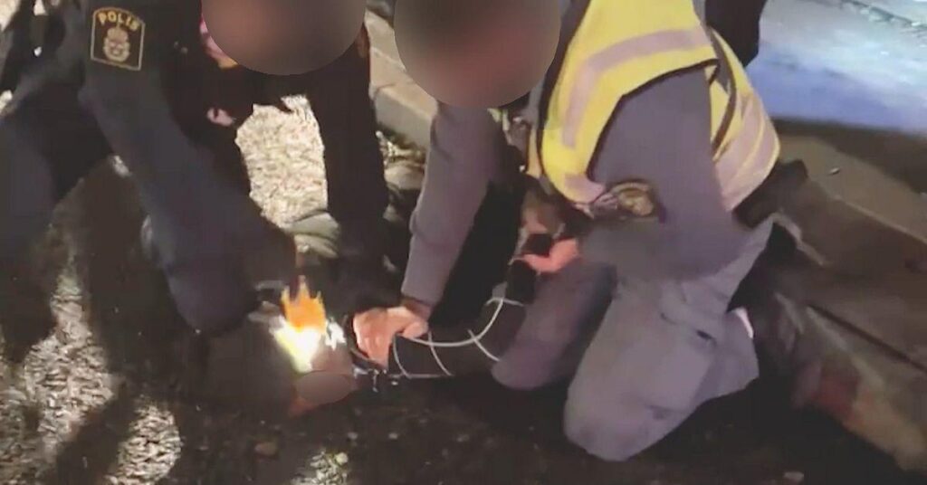 Police electrocuted pub patrons in the neck