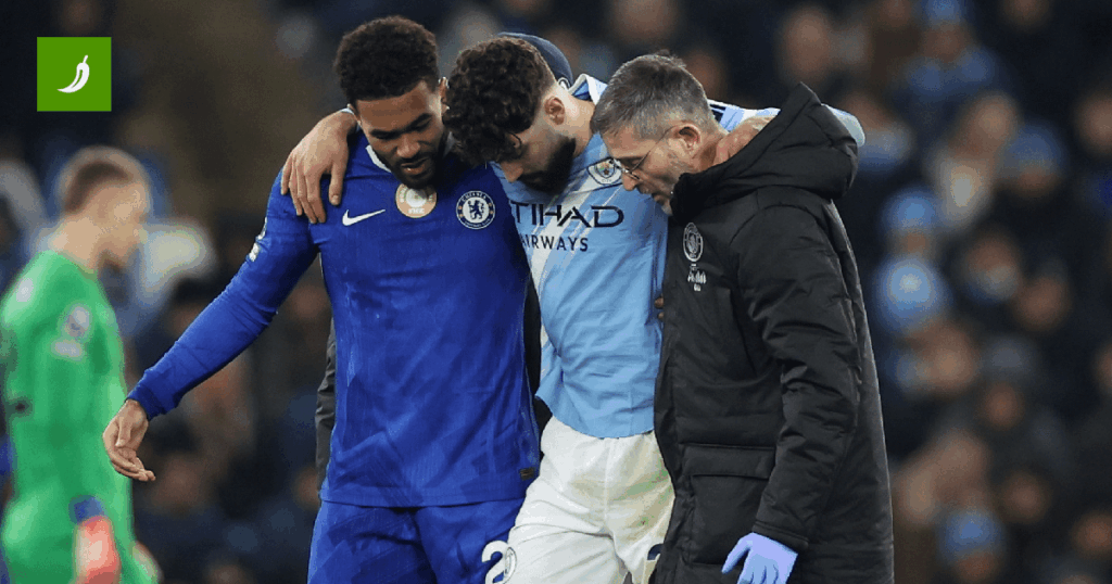 Guardiol broke his leg