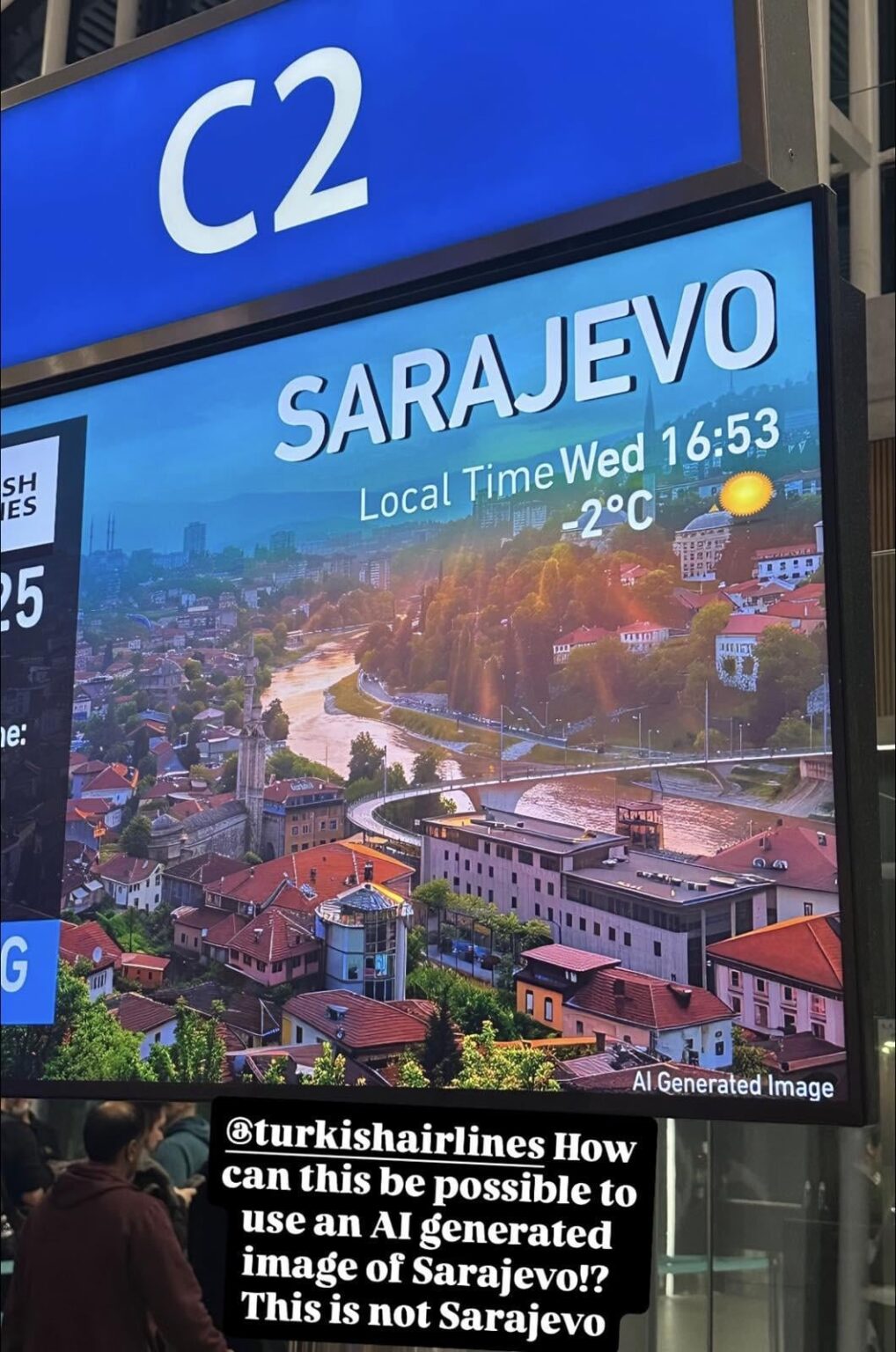 Welcome to 2026. AI slop Sarajevo