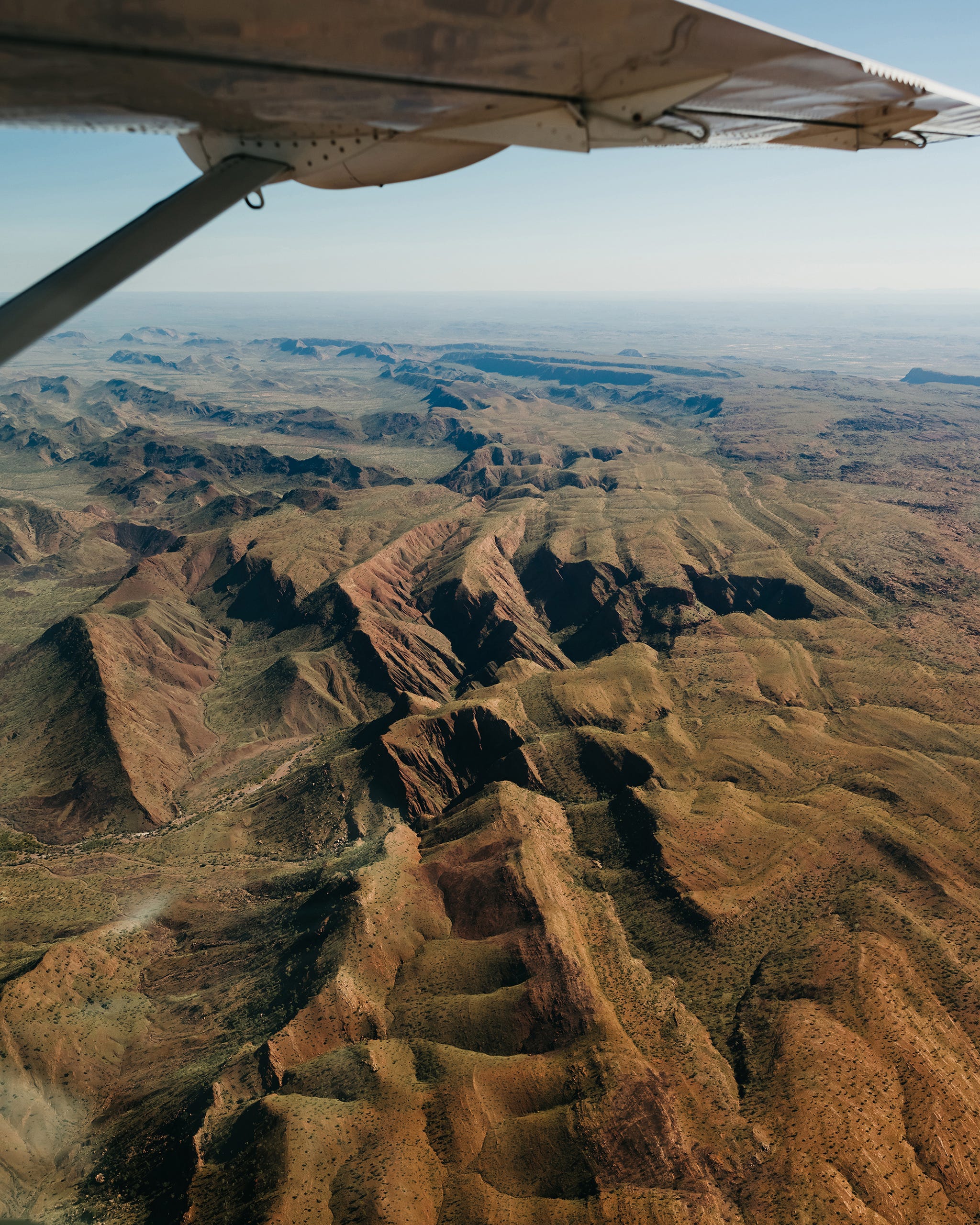 aerial view of the bungle bungle range, purnululu national parkbr /