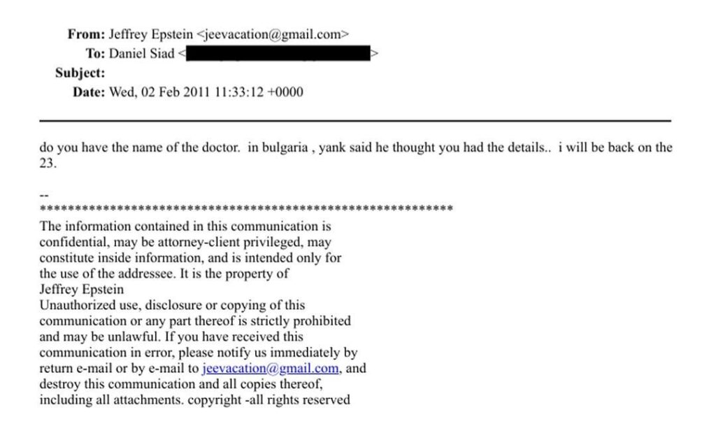 Which doctor is Jeffrey asking about?!