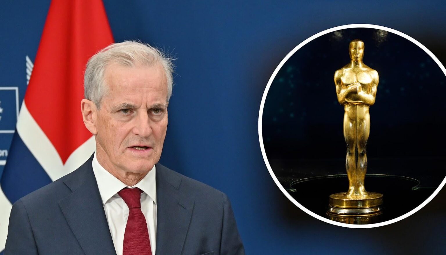 Prime Minister of Norway is laying claim to Alaska for missing out on last year's Oscars