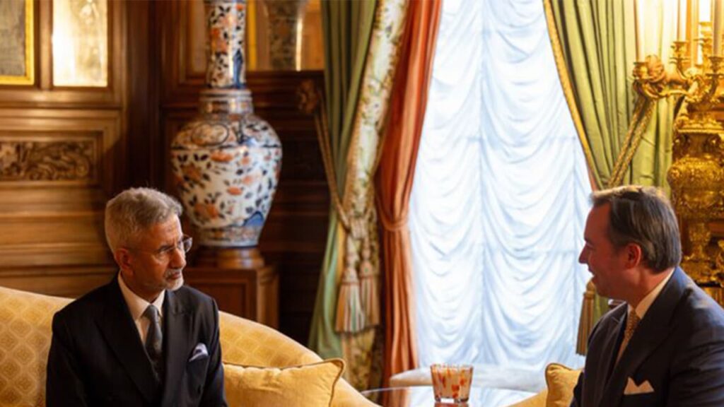 Jaishankar meets Luxembourg’s Grand Duke, PM to boost bilateral ties Jaishankar meets Luxembourg's Grand Duke, PM to boost bilateral ties