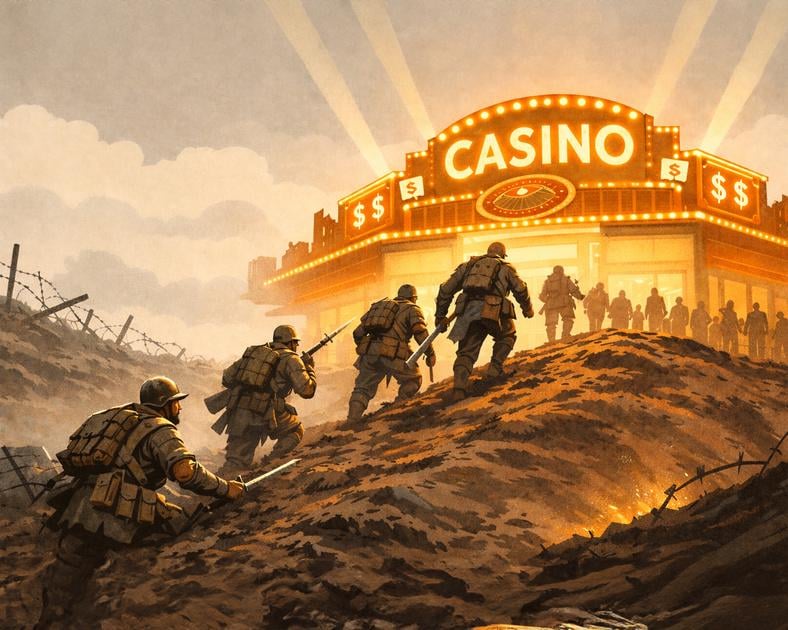 Why Crypto’s Retail Traders Are Leaving The Trenches For The House