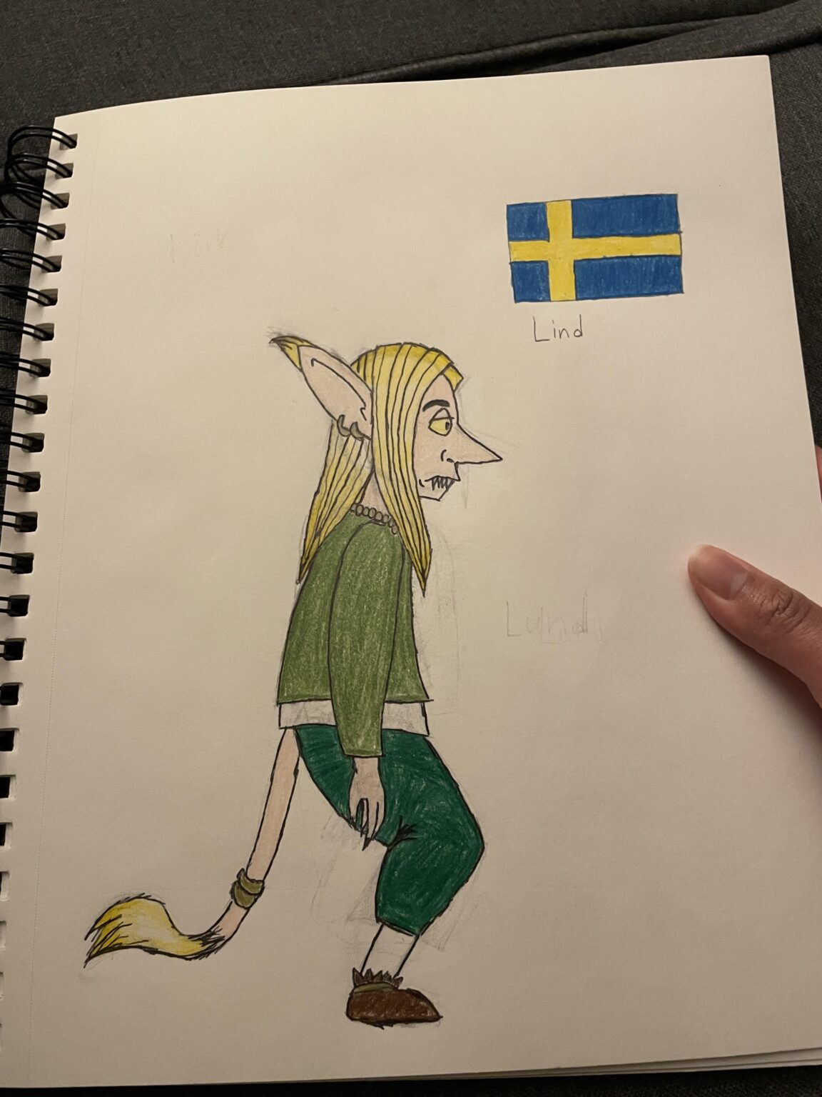 Swedish Troll: First Drawing Swedish Troll: First Drawing