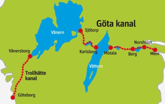 Is it a good idea to kayak/canoe from Mem to Kattegatt?