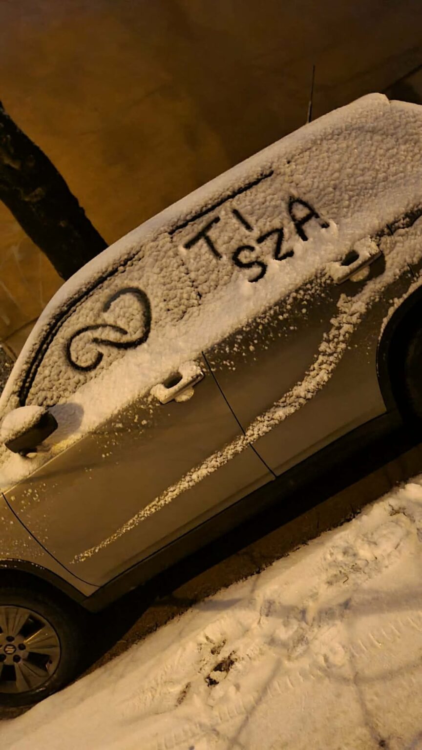 There were a lot of snowmobiles in Óbuda tonight