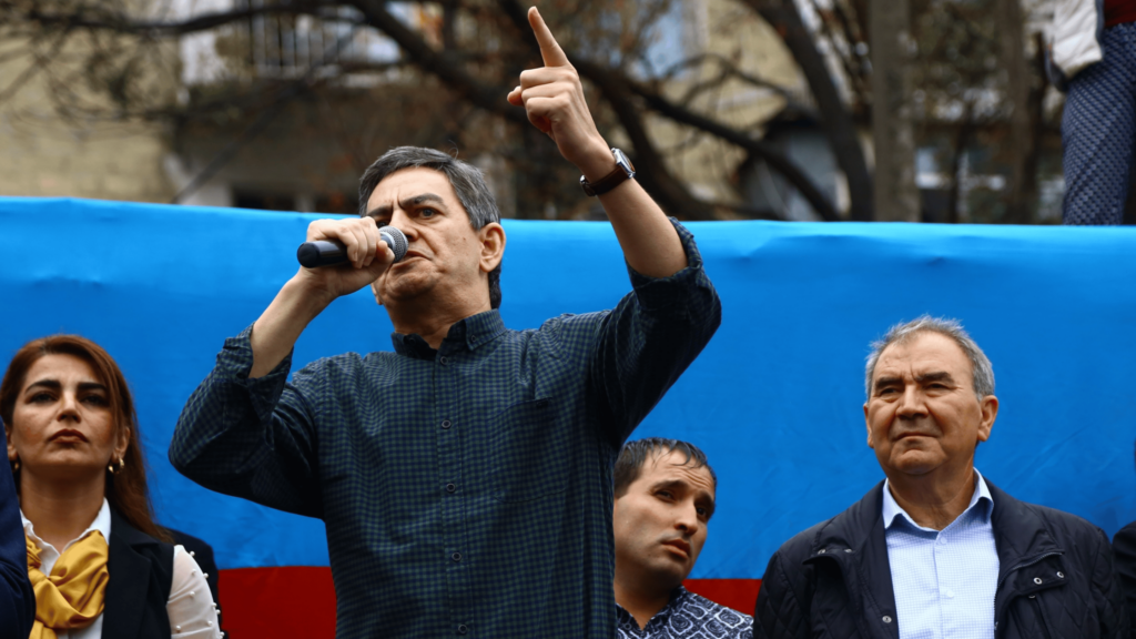 Ali Karimli speaks at a rally | Photo: Getty Images
How Azerbaijan spent 2025