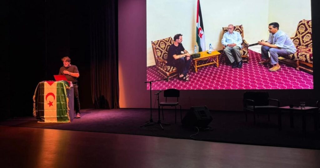 Presentation of stories from Sahrawi refugee camps in Slovenian capital