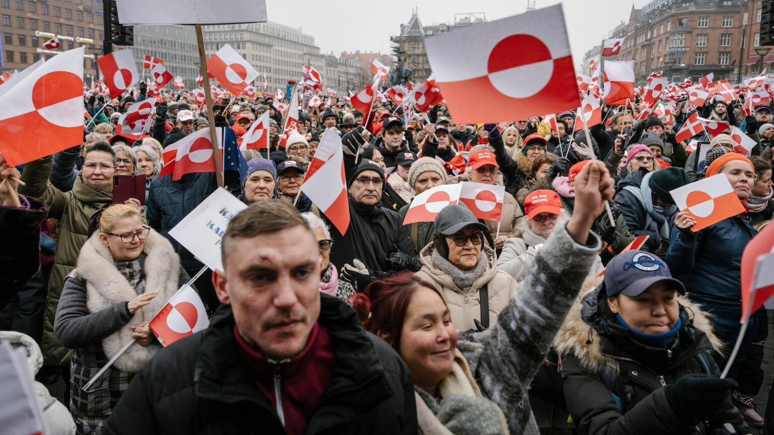 Hundreds march in Greenland in the face of Trump’s threats to take it over Hundreds march in Greenland in the face of Trump's threats to take it over