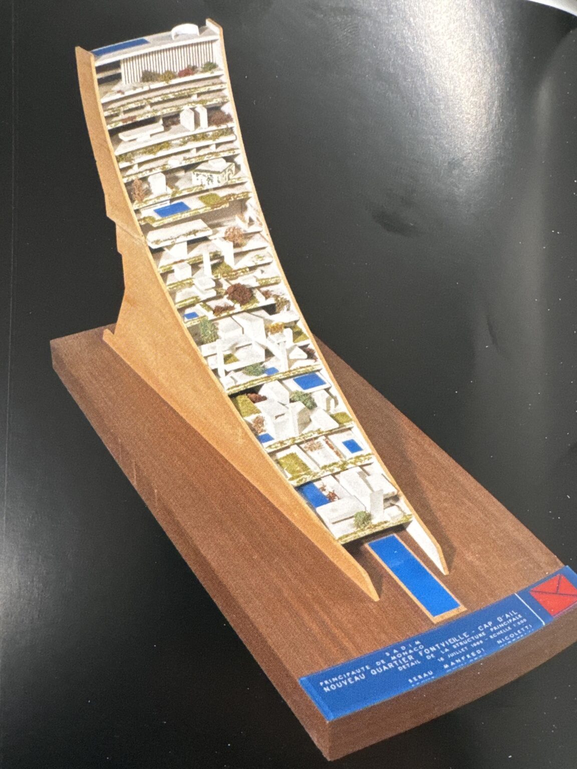 Concert building in Monaco from 1960s