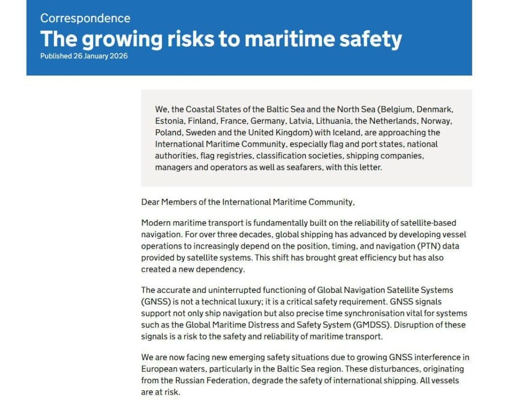 Fourteen European nations have announced they are closing the Baltic Sea to Russia’s "shadow fleet"