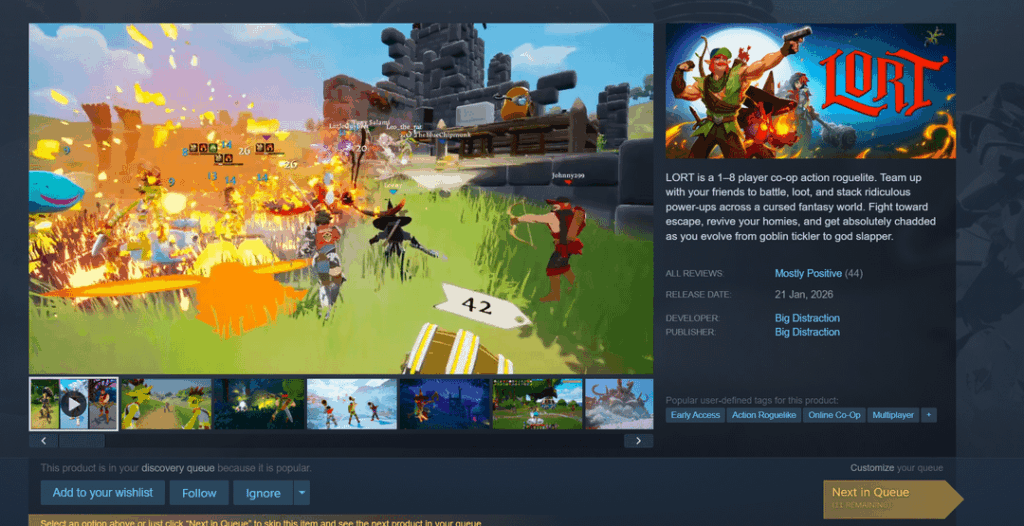 Are people ready for the next big gaming phenomenon: LORT?