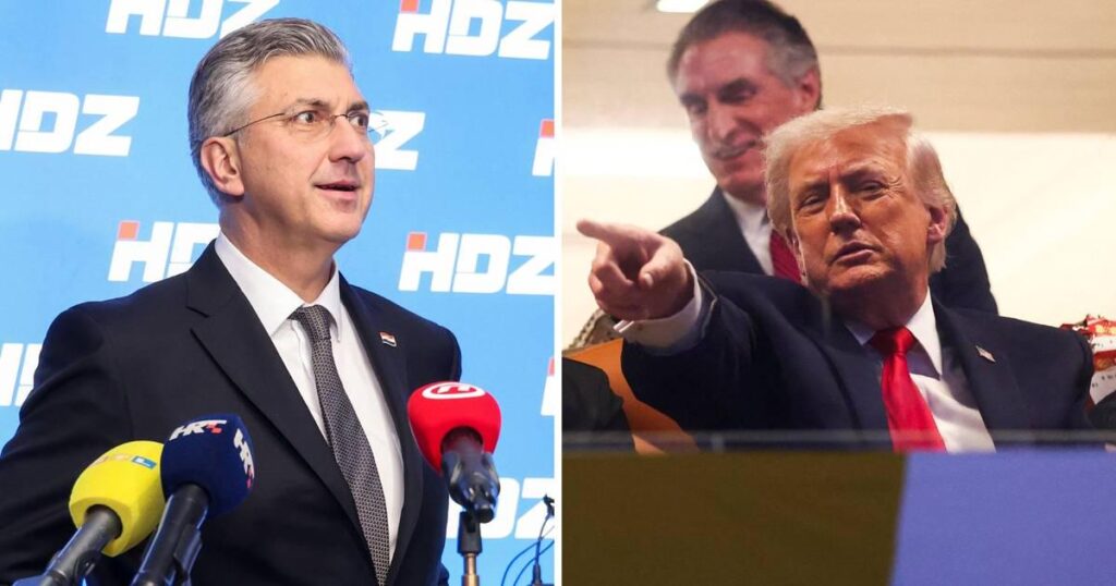 Donald Trump invited Andrej Plenković to his Peace Committee!