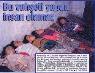 32 years ago today, PKK murdered 21 people, including 11 children, in Savur, Mardin.