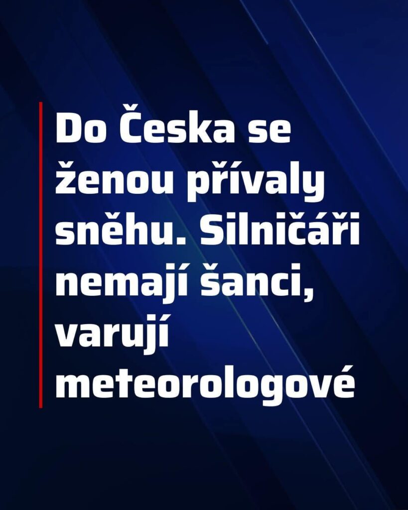 It is normal that the road workers were not prepared that it would snow. This is news