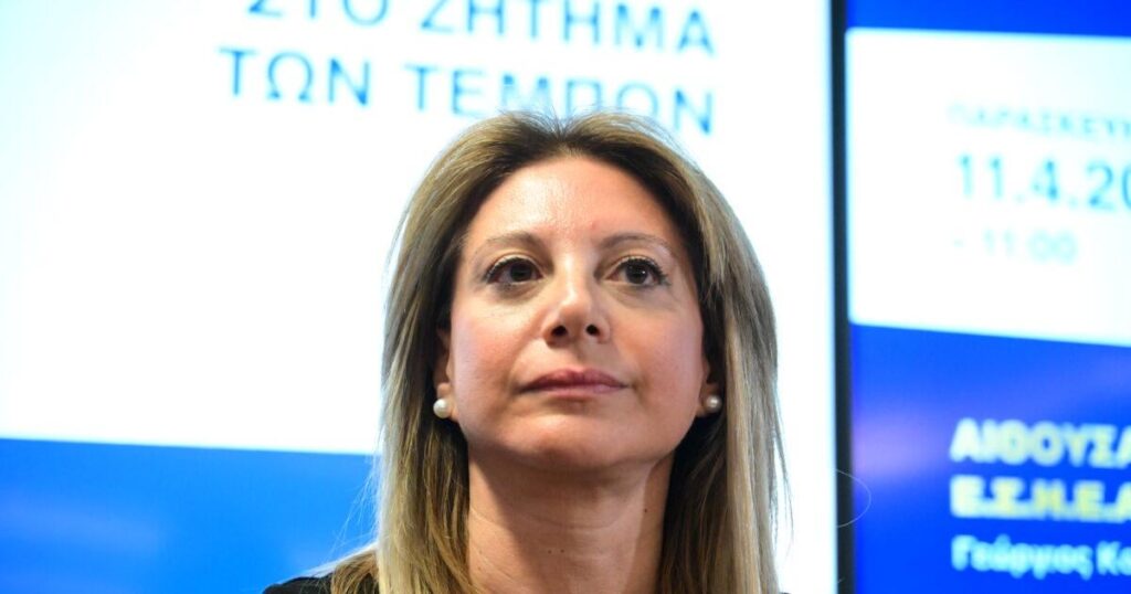 Maria Karystianou: I am to blame for Tempi, I allowed our country to become the most corrupt in Europe - "The citizens' movement will provide solutions to the problems plaguing the country"