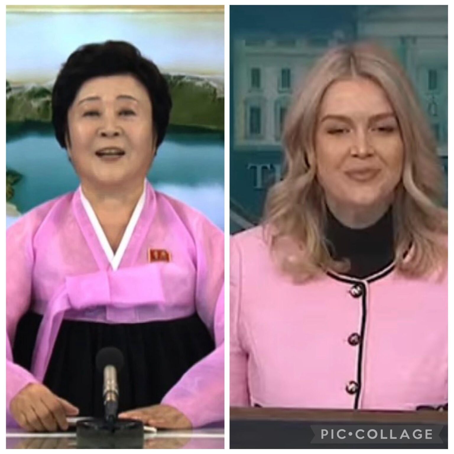 North Korea’s Propaganda Lady vs. America’s Propaganda Lady
