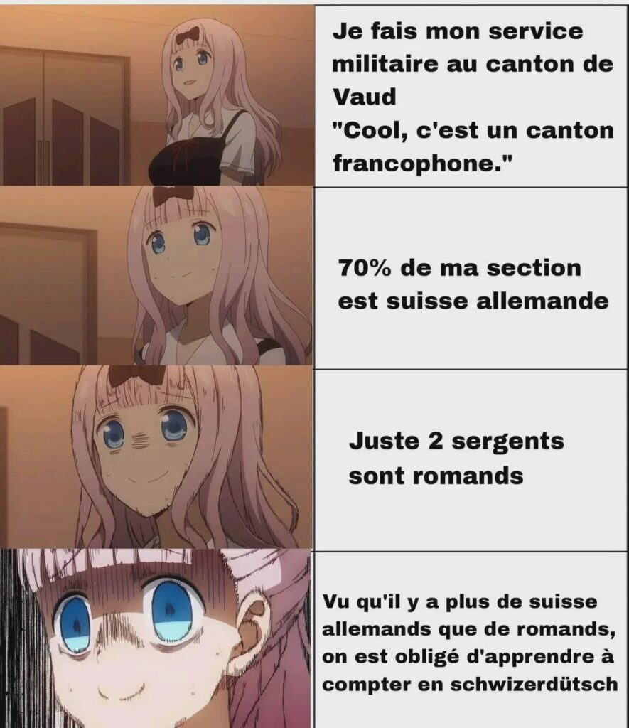 Relearning German for military service