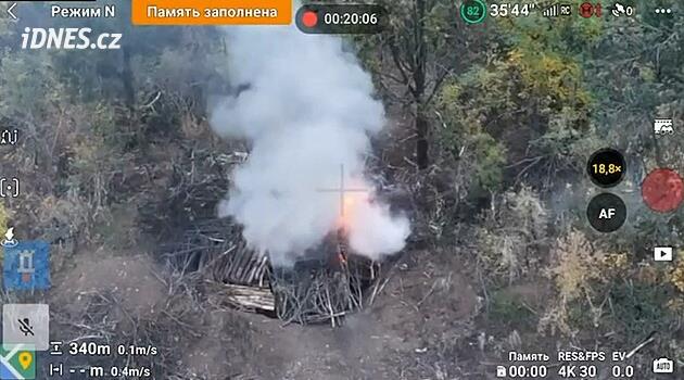 VIDEO: Czech drones with optical fiber destroy the Russians. They have proven themselves, the Ukrainians praise themselves