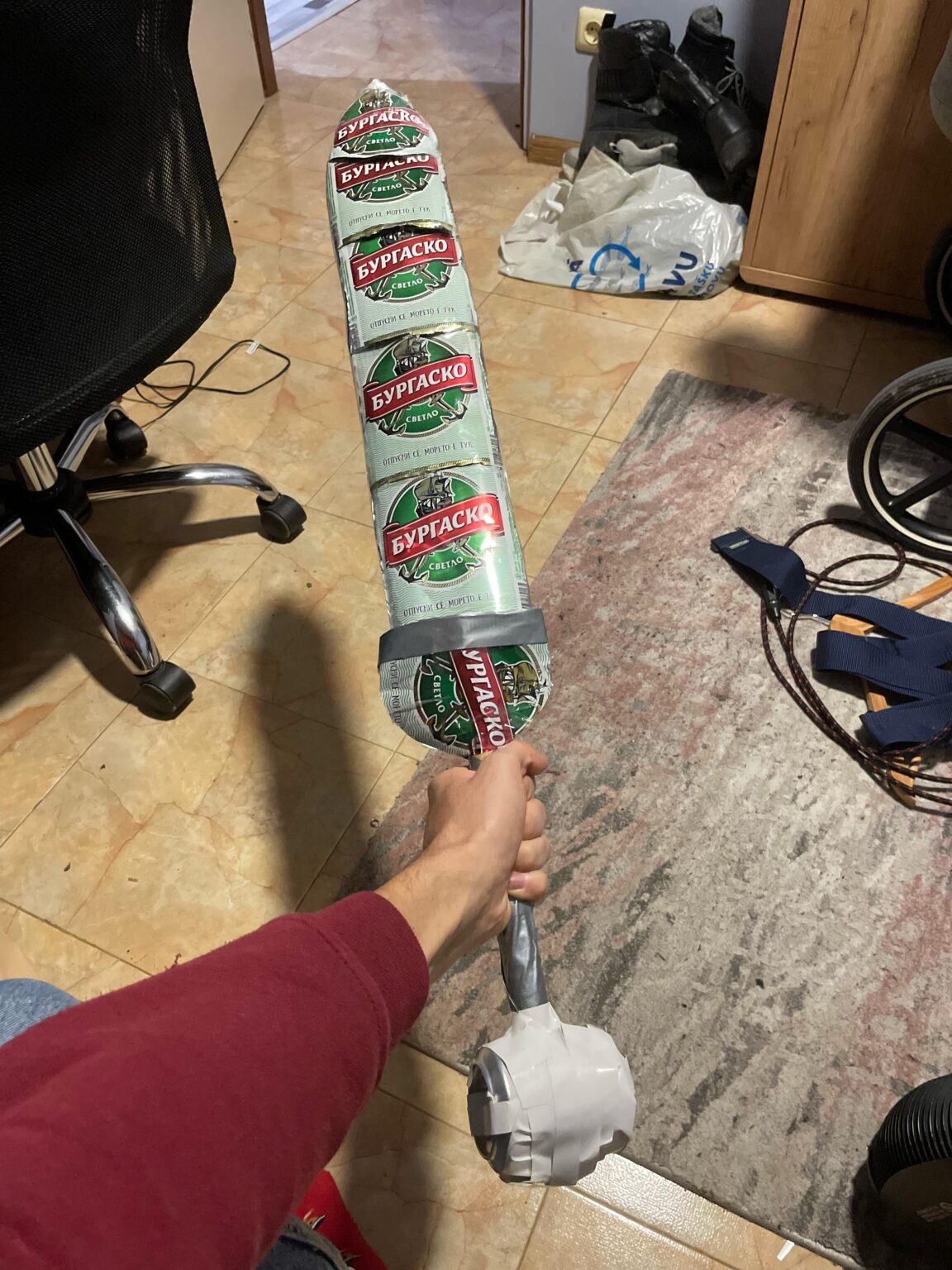 I made a fucking Gladius from Burgas