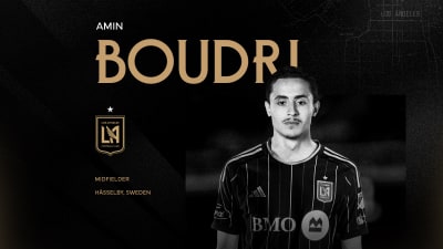 LAFC Signs Swedish Midfielder Amin Boudri LAFC Signs Swedish Midfielder Amin Boudri