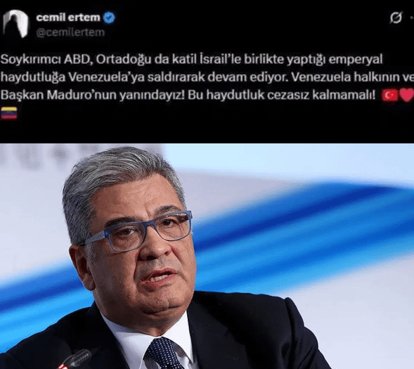 Breaking | Venezuela: Turkish Chief Adviser Ertem Deletes Pro-Maduro Tweet
