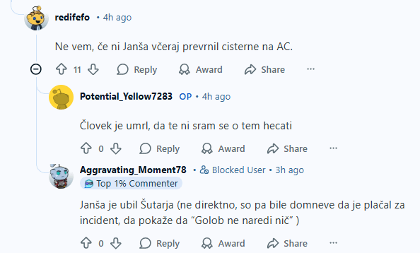 Janša rent free