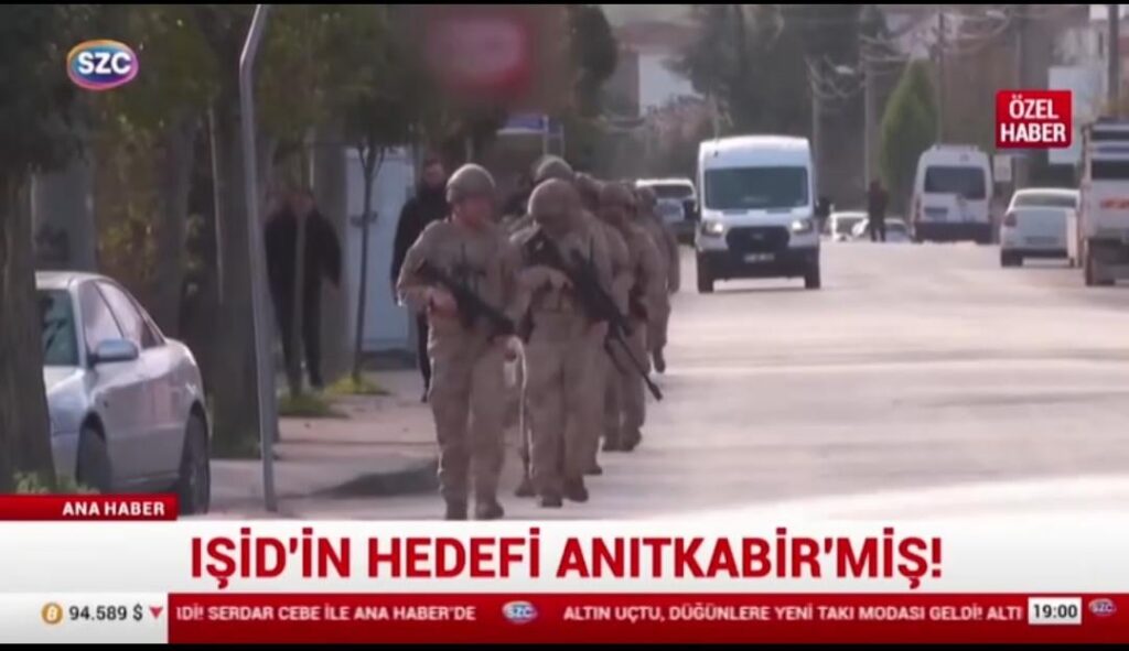 ISIS will attack Anıtkabir on New Year's Eve